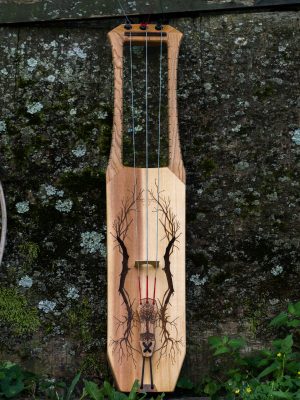 Cherry (cello range) Talharpa - Natural Finish