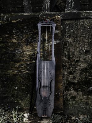 Curly Maple Bass (cello range) - April 2026 #4 (lefty)